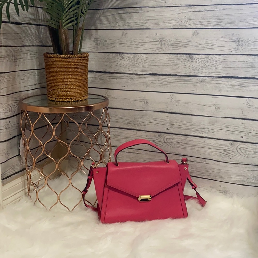 MK Michael Kors Pink Purse - Picture 2 of 10